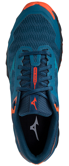 Кроссовки мужские Mizuno Wave Ibuki 3 GibSea/AlgiersB/Grenadin - Фото 3 большая