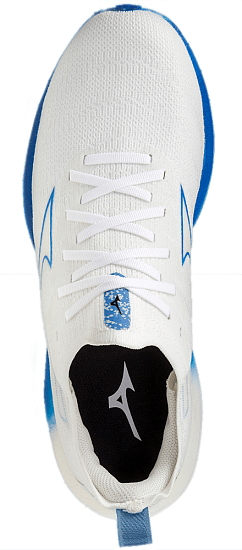 Кроссовки мужские Mizuno Wave Neo Wind Undyed White/Peace Blue - Фото 6 большая