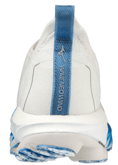 Кроссовки мужские Mizuno Wave Neo Wind Undyed White/Peace Blue - Фото 7 большая