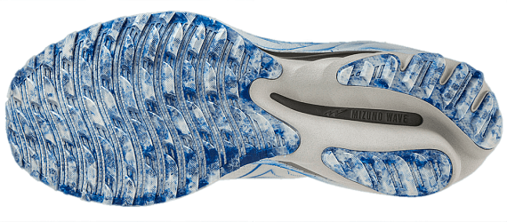 Кроссовки мужские Mizuno Wave Neo Wind Undyed White/Peace Blue - Фото 8 большая