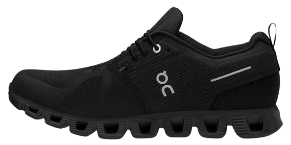 Кроссовки мужские On Cloud 5 Waterproof All Black - Фото 4 большая