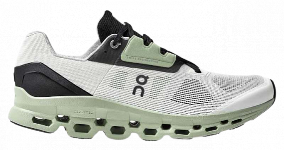 Кроссовки мужские On Cloudstratus White/Black - Фото 1 большая