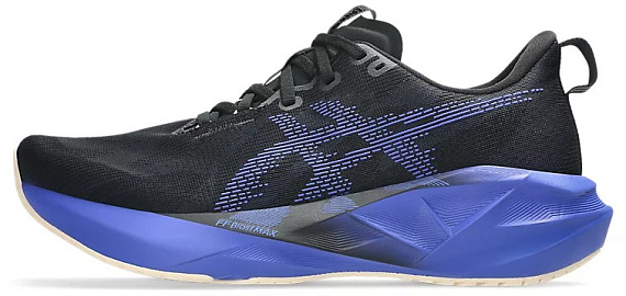 Кроссовки мужские ASICS Novablast 5 Black/Cobalt Burst - Фото 2 большая