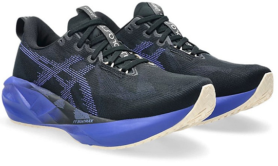 Кроссовки мужские ASICS Novablast 5 Black/Cobalt Burst - Фото 8 большая