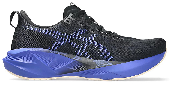 Кроссовки мужские ASICS Novablast 5 Black/Cobalt Burst - Фото 1 большая