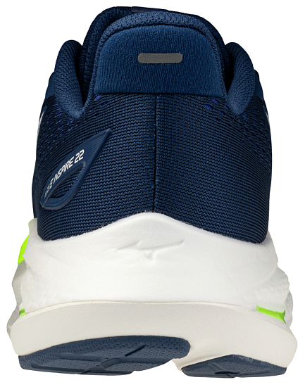 Кроссовки мужские Mizuno Wave Inspire 22 Estateblu/Lightyel/L - Фото 3 большая