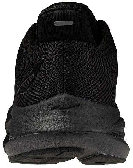 Кроссовки мужские Mizuno Wave Inspire 22 Black/Black Sand/Black - Фото 6 большая