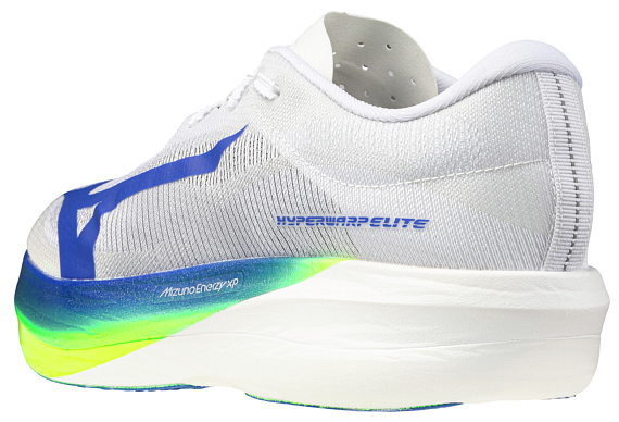 Кроссовки Mizuno Hyperwarp Elite White/Lightning Yellow/Hyper B - Фото 6 большая