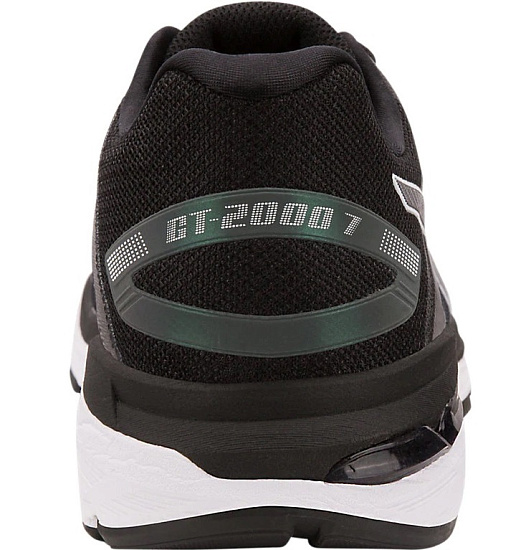 Кроссовки мужские ASICS GT-2000 7 Black/White - Фото 4 большая