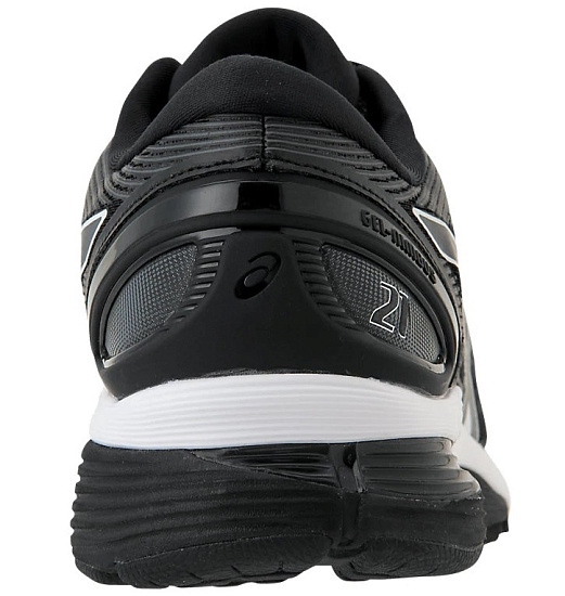 Кроссовки мужские ASICS GEL-Nimbus 21 2E  Black/Dark Grey - Фото 4 большая