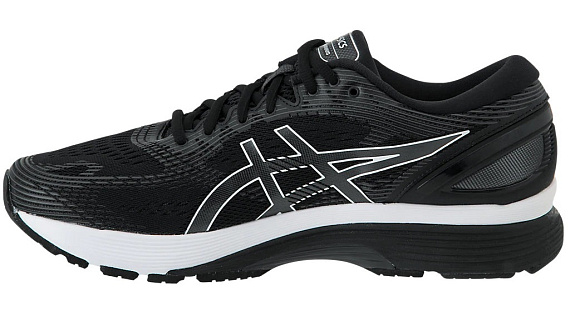 Кроссовки мужские ASICS GEL-Nimbus 21 2E  Black/Dark Grey - Фото 5 большая