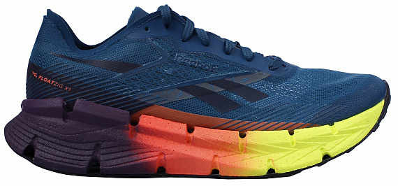 Кроссовки Reebok Floatzig X1 Синий/Зеленый/Оранжевый - Фото 1 большая