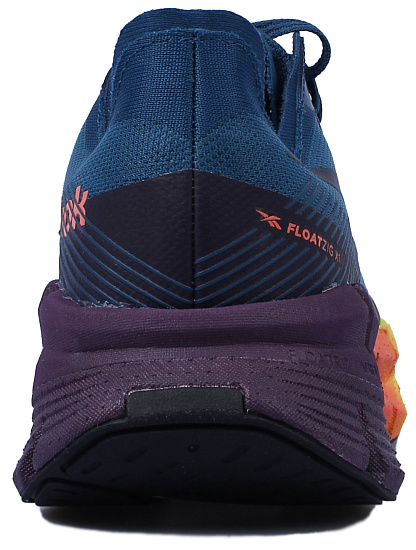 Кроссовки Reebok Floatzig X1 Синий/Зеленый/Оранжевый - Фото 3 большая