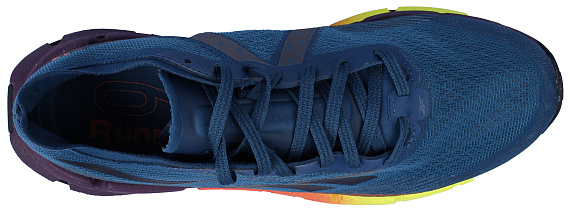 Кроссовки Reebok Floatzig X1 Синий/Зеленый/Оранжевый - Фото 5 большая