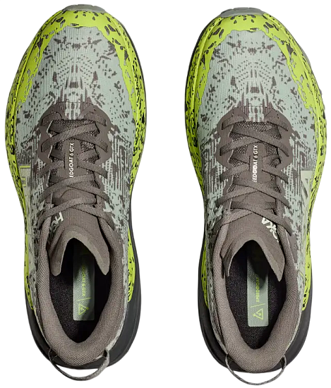 Кроссовки мужские Hoka Speedgoat 6 Gtx Slate/Aloe Vera - Фото 2 большая
