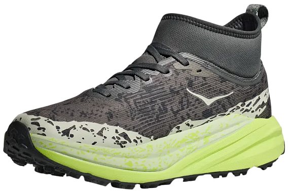 Кроссовки мужские Hoka Speedgoat 6 Mid Gtx Outer Orbit/Lettuce - Фото 3 большая