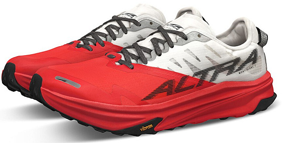 Кроссовки мужские Altra Mont Blanc Carbon White/Coral - Фото 4 большая