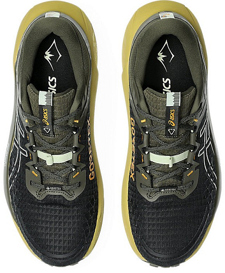 Кроссовки мужские ASICS Gel-Trabuco 13 Gtx Black/Whisper Green - Фото 4 большая