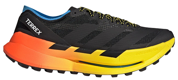 Кроссовки мужские Adidas Terrex Agravic Speed Ultra 2 Cblack/Cblack/Lurabl - Фото 1 большая