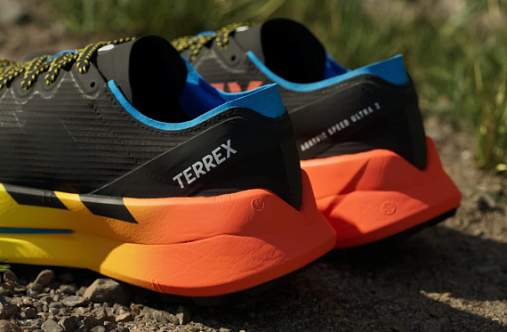 Кроссовки мужские Adidas Terrex Agravic Speed Ultra 2 Cblack/Cblack/Lurabl - Фото 8 большая