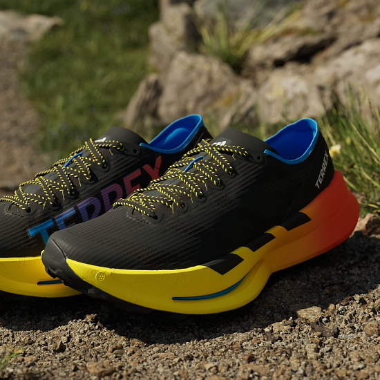 Кроссовки мужские Adidas Terrex Agravic Speed Ultra 2 Cblack/Cblack/Lurabl - Фото 9 большая