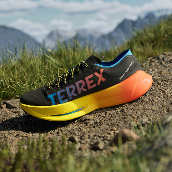 Кроссовки мужские Adidas Terrex Agravic Speed Ultra 2 Cblack/Cblack/Lurabl - Фото 6 большая