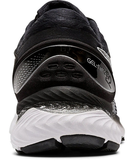 Кроссовки мужские ASICS GEL-Nimbus 22 Wide White/Black - Фото 5 большая