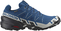 Кроссовки мужские Salomon Speedcross 6 Gtx Poseidon/Black/Lunar Rock