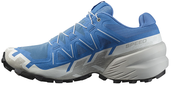 Кроссовки мужские Salomon Speedcross 6 French Blue/Lunar Rock/White - Фото 4 большая