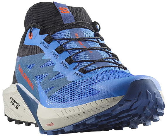 Кроссовки мужские Salomon Sense Ride 5 French Blue/Black/Dark Blue - Фото 3 большая