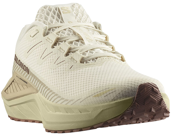 Кроссовки мужские Salomon Drx Defy Grvl Vanilla Ice/Green Haze/White Pepper - Фото 3 большая