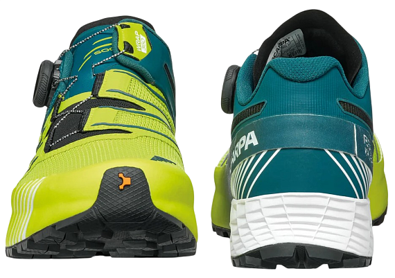Кроссовки мужские Scarpa Ribelle Run Kalibra HT Lime Green/Deep Lagoon - Фото 5 большая
