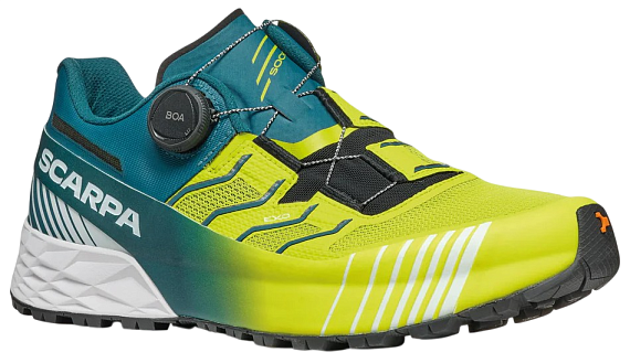 Кроссовки мужские Scarpa Ribelle Run Kalibra HT Lime Green/Deep Lagoon - Фото 7 большая