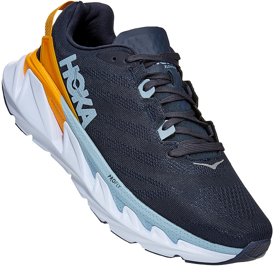 Кроссовки мужские Hoka Elevon 2 Ombre Blue/Saffron - Фото 4 большая