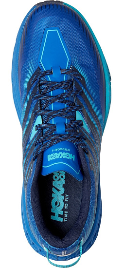 Кроссовки мужские Hoka Speedgoat 4 Turkish Sea/Scuba Blue - Фото 7 большая