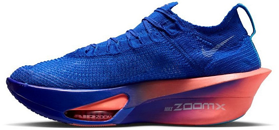 Кроссовки Nike Air Zoom Alphafly Next% 3 Racer Blue/White/Atomic Pink/Indigo Burst/Baltic Blue/Volt - Фото 2 большая