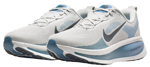 Кроссовки мужские Nike Vomero 18 Grey Fog/Dk Obsidian/Off White/Work Blue/Thunderstorm - Фото 5 большая