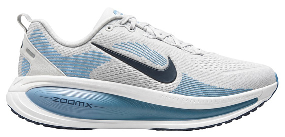 Кроссовки мужские Nike Vomero 18 Grey Fog/Dk Obsidian/Off White/Work Blue/Thunderstorm - Фото 1 большая