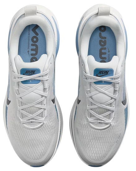 Кроссовки мужские Nike Vomero 18 Grey Fog/Dk Obsidian/Off White/Work Blue/Thunderstorm - Фото 6 большая