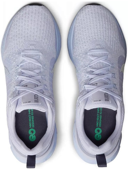 Кроссовки мужские Nike React Infinity Run FK 3 White - Фото 3 большая