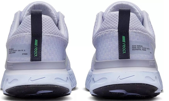 Кроссовки мужские Nike React Infinity Run FK 3 White - Фото 4 большая