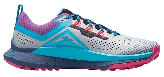 Кроссовки мужские Nike React Pegasus Trail 4 SE Pure Platinum/Baltic Blue/Black/Green Abyss - Фото 2 большая