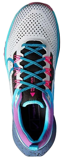 Кроссовки мужские Nike React Pegasus Trail 4 SE Pure Platinum/Baltic Blue/Black/Green Abyss - Фото 3 большая