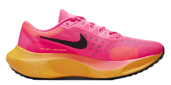 Кроссовки мужские Nike Zoom Fly 5 Hyper Pink/Laser Orange - Фото 2 большая
