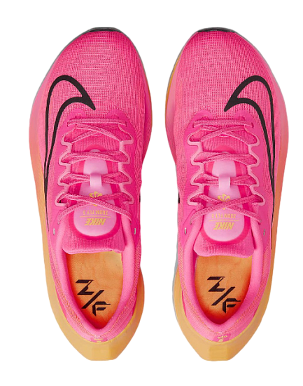 Кроссовки мужские Nike Zoom Fly 5 Hyper Pink/Laser Orange - Фото 4 большая