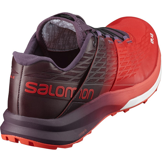 Кроссовки Salomon S/Lab Ultra Red/Maverick/White - Фото 2 большая