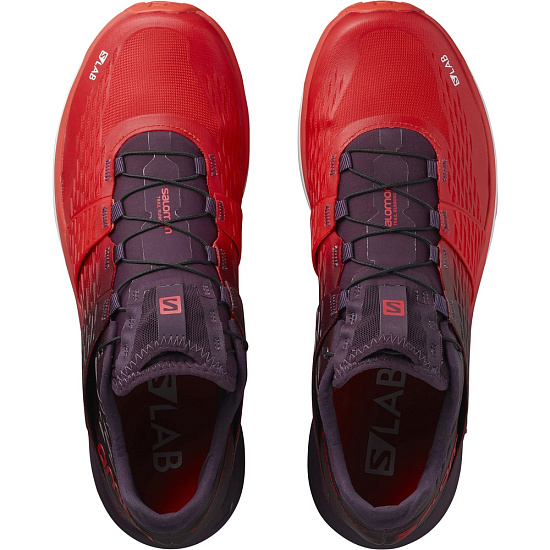 Кроссовки Salomon S/Lab Ultra Red/Maverick/White - Фото 3 большая