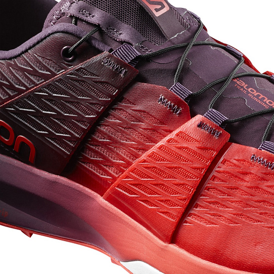 Кроссовки Salomon S/Lab Ultra Red/Maverick/White - Фото 4 большая