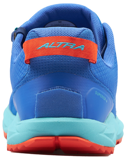 Кроссовки мужские Altra Superior 6 Blue - Фото 3 большая