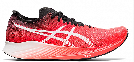 Кроссовки мужские ASICS Magic Speed Sunrise Red/White - Фото 1 большая